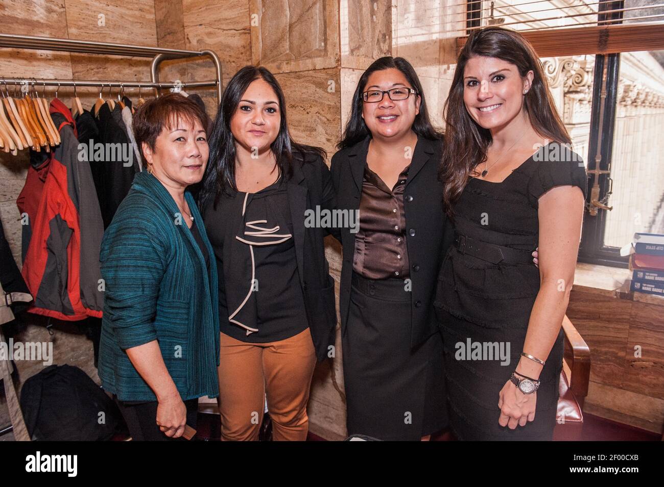 Suzanne Kuon, Jose Zocca, Angela Chan, Kelly Luce - 30 October 2012 - San  Francisco, CA - California College of Arts: Curator's Forum Evening with  Franklin Sirmans held at The City Club