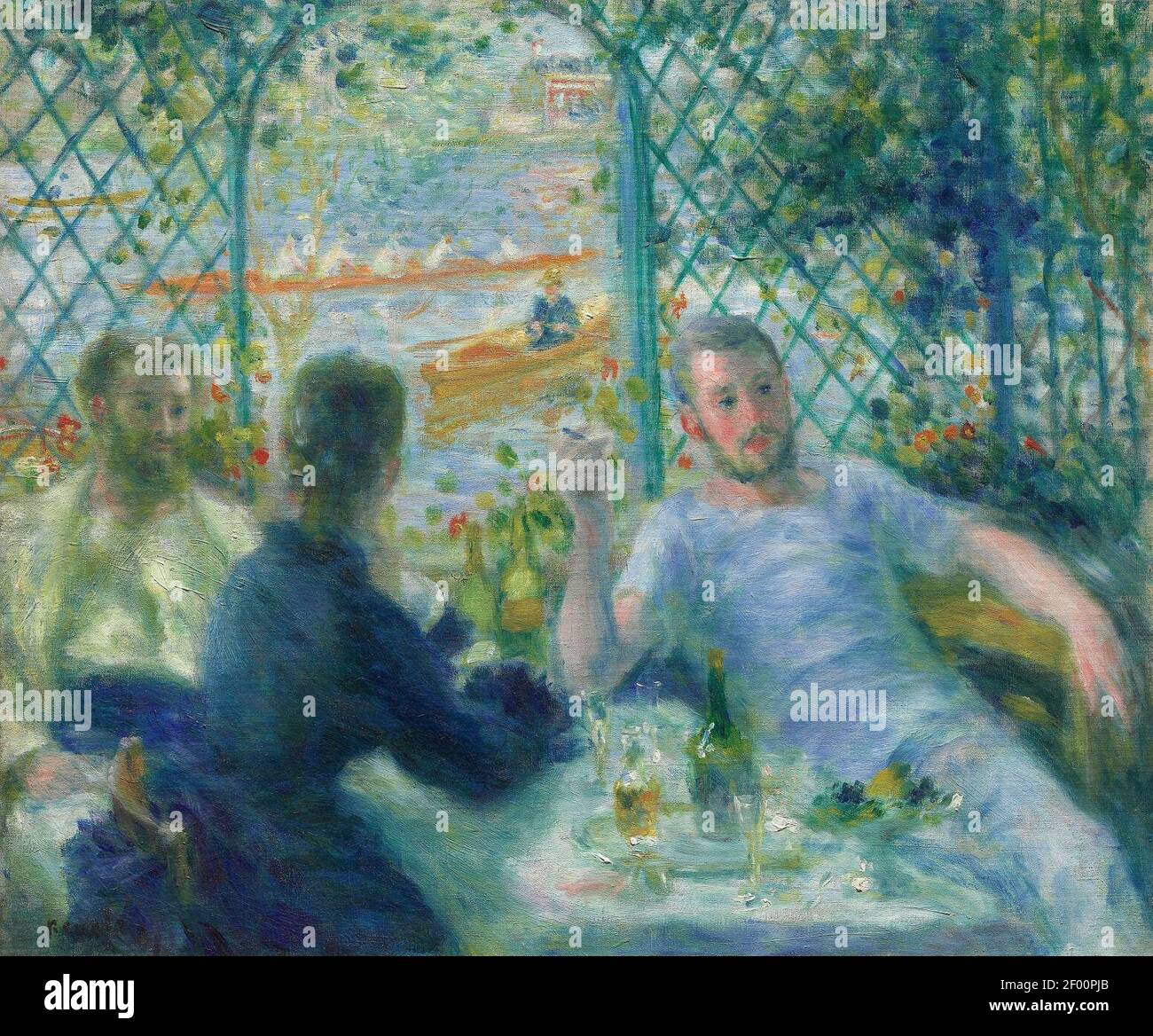 PierreAuguste Renoir Lunch at the Restaurant Fournaise (The Rowers