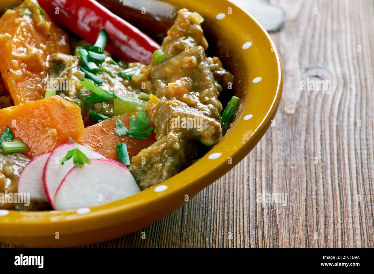 Caribbean beef stew Stock Photo Alamy