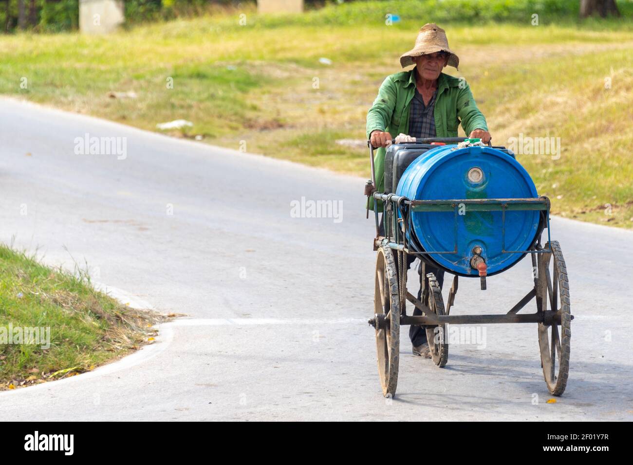 water distribution, Holguin, Cuba Stock Photo Alamy