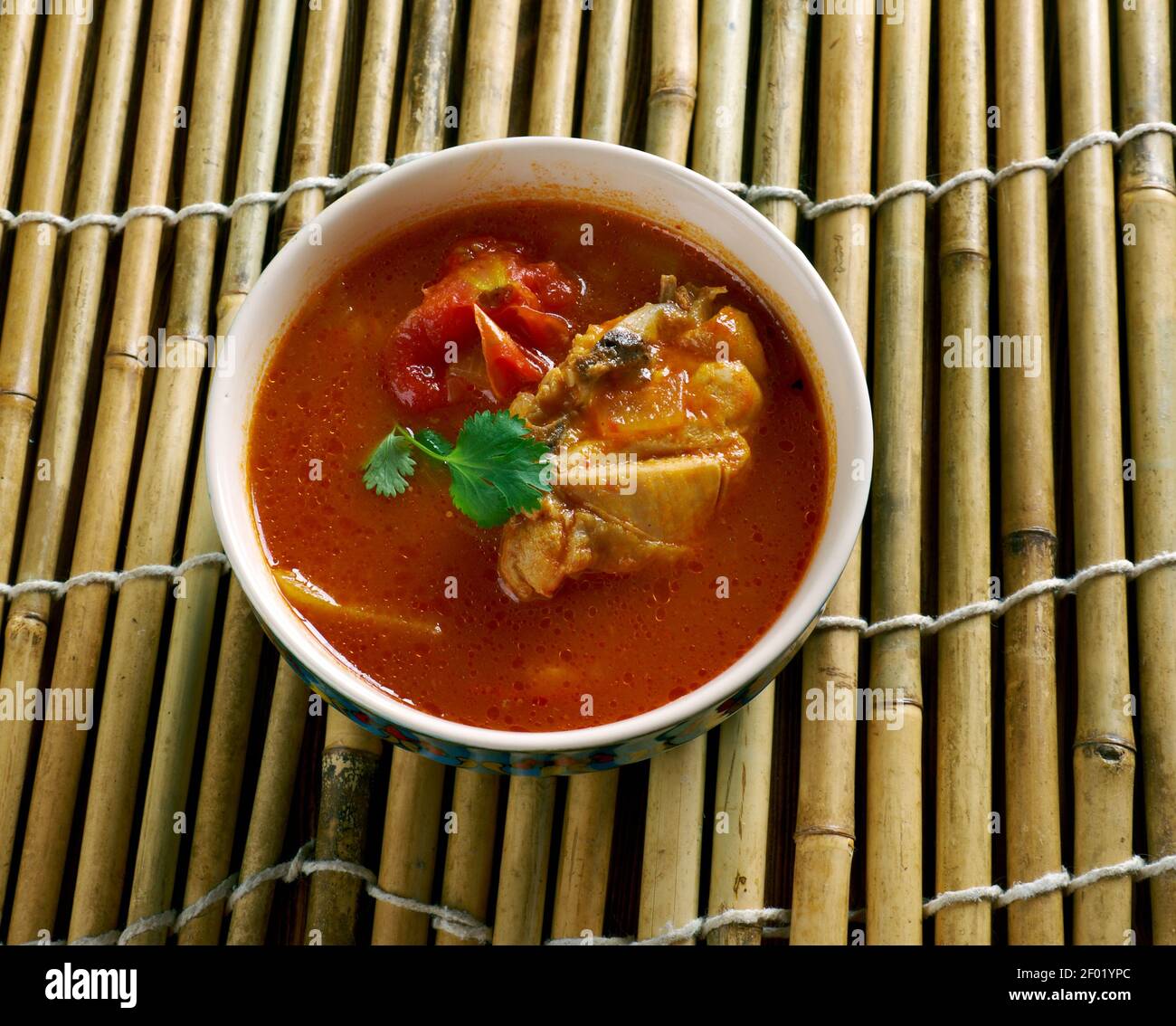 Chettinad Chicken Rasam Stock Photo - Alamy