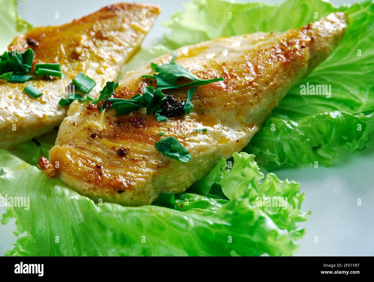 Turkish thyme chicken Stock Photo Alamy
