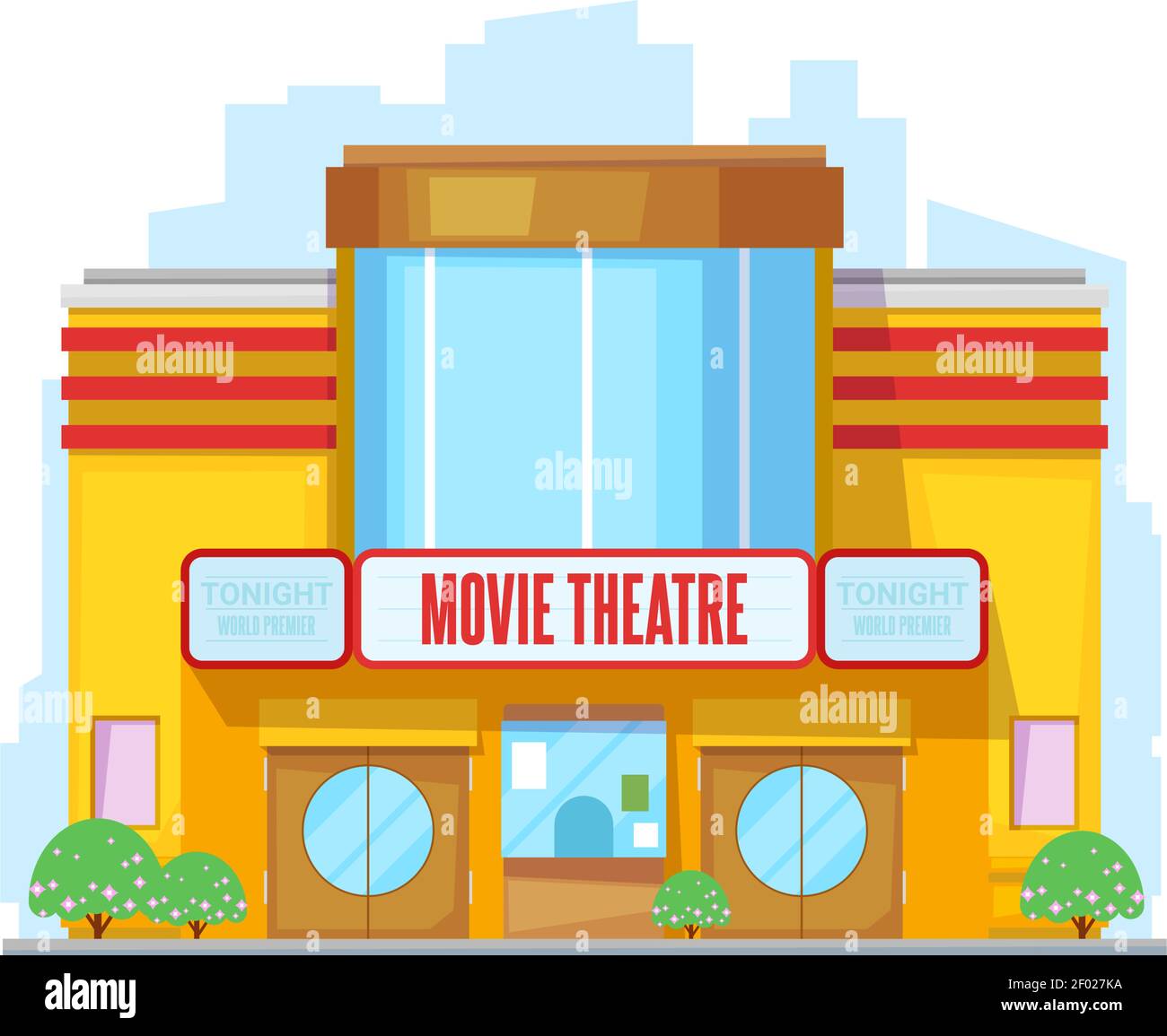 theater building clipart