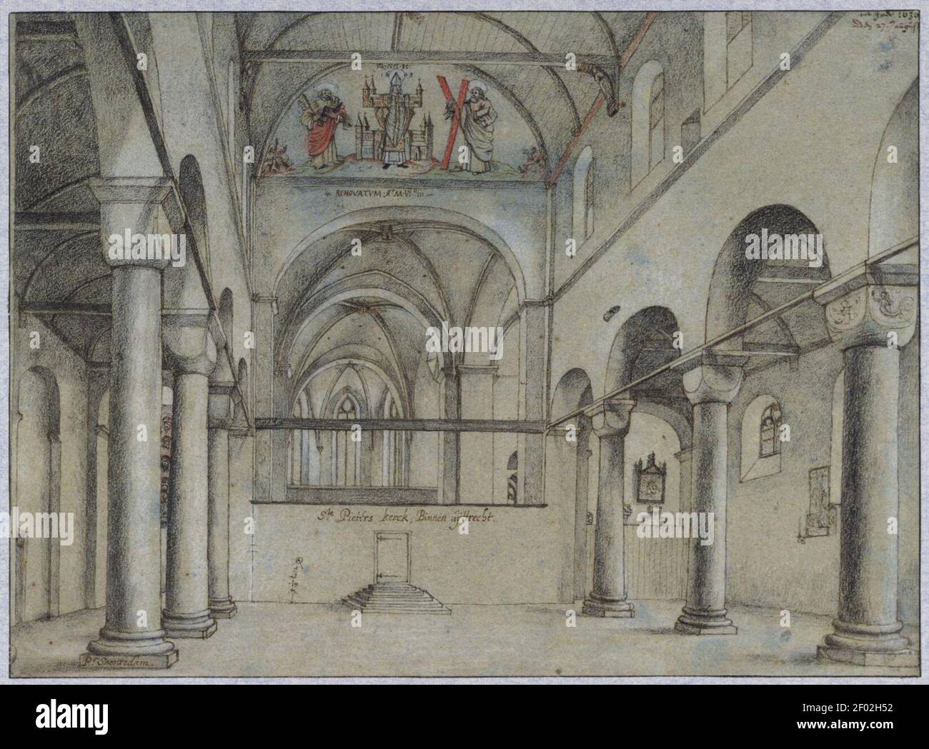 Pieter Jansz. Saenredam 008 Stock Photo Alamy