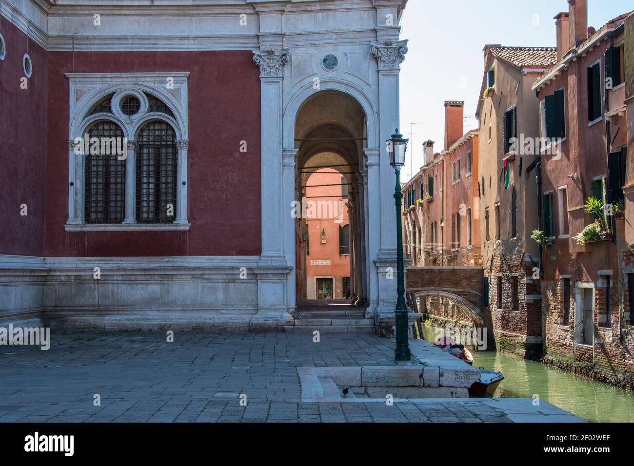 Characteristic view of the city of Venice, Italy, Europe Stock Photo