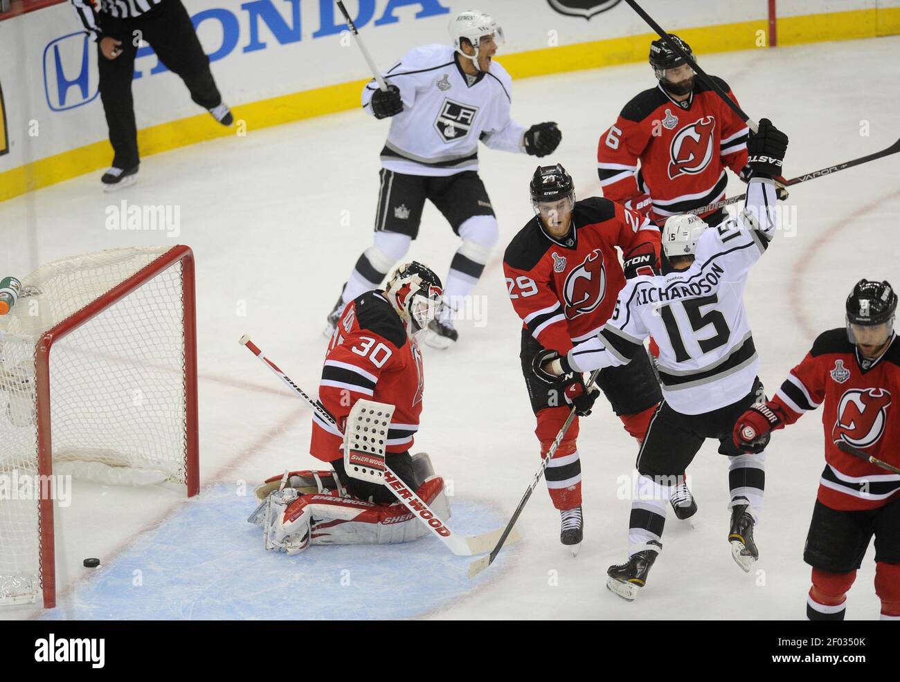 May 16, 2012: New Jersey Devils goalie Martin Brodeur (30) makes a