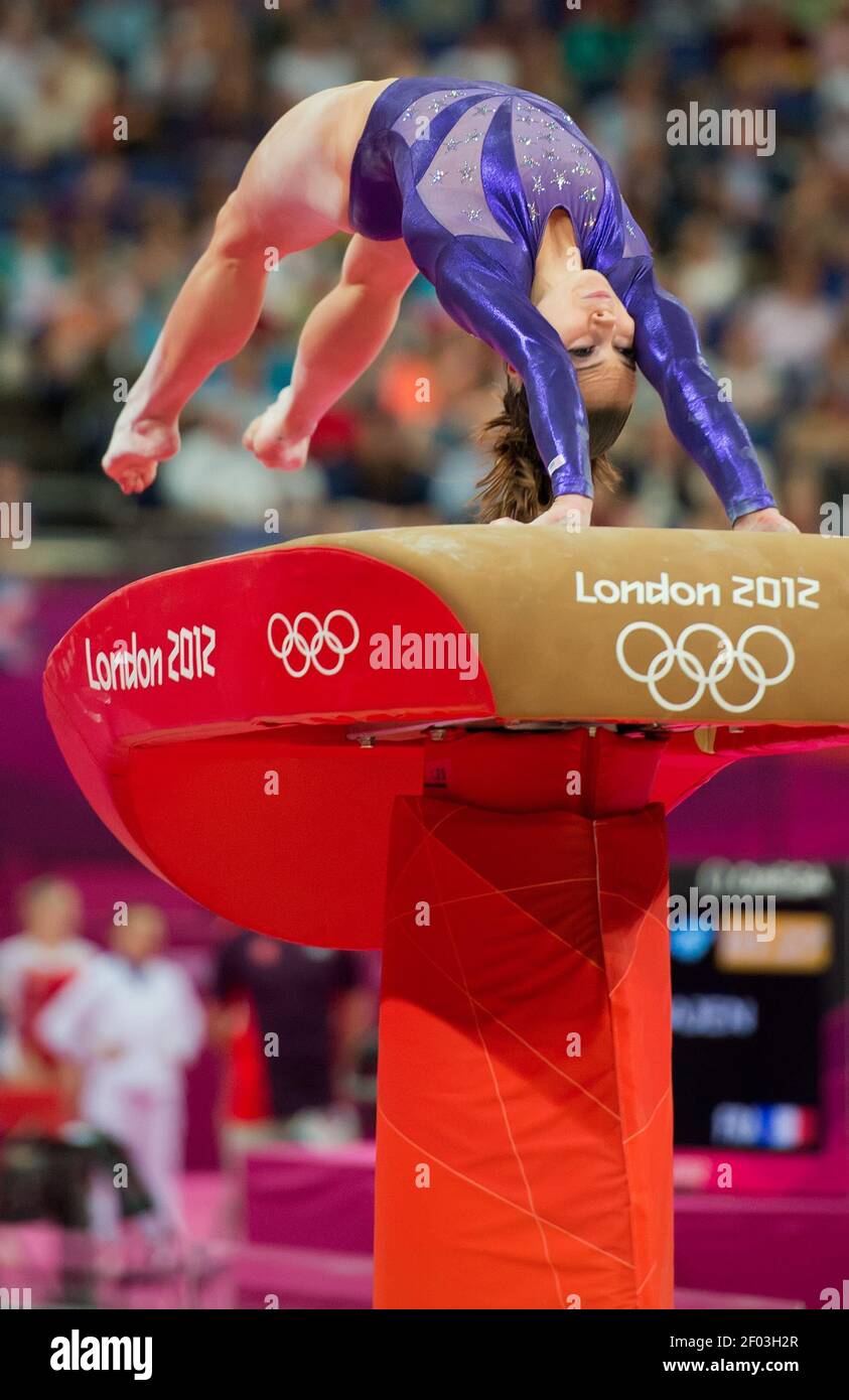 Mckayla Maroney Of The United States Lept Onto The Vault Apparatus In The Women S Team Gymnastics Preliminary Competition At North Greenwich Arena During The 12 Summer Olympic Games In London England Sunday Mckayla Maroney Of The United States Lept Onto The Vault Apparatus In The Women S Team Gymnastics Preliminary Competition At North Greenwich Arena During The 12 Summer Olympic Games In London England Sunday