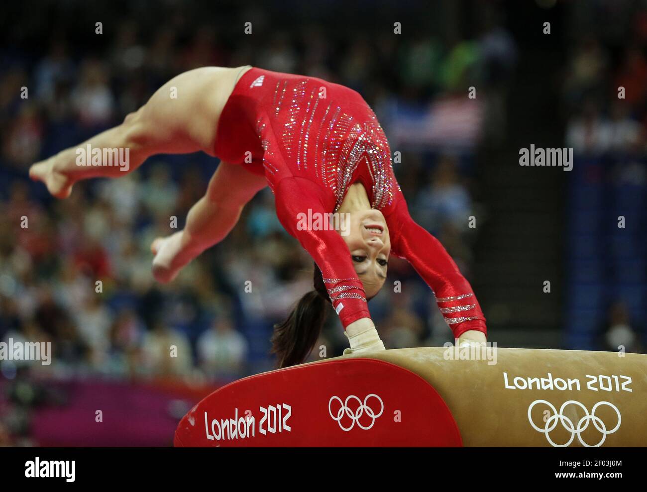 Jordyn Wieber Of The United States Competes On The Vault As The U S Women S Gymanstics Team Goes On Its Way To Winning Gold In The Team Competition During The 12 Summer Olympic Jordyn Wieber Of The United States Competes On The Vault As The U S Women S Gymanstics Team Goes On Its Way To Winning Gold In The Team Competition During The 12 Summer Olympic