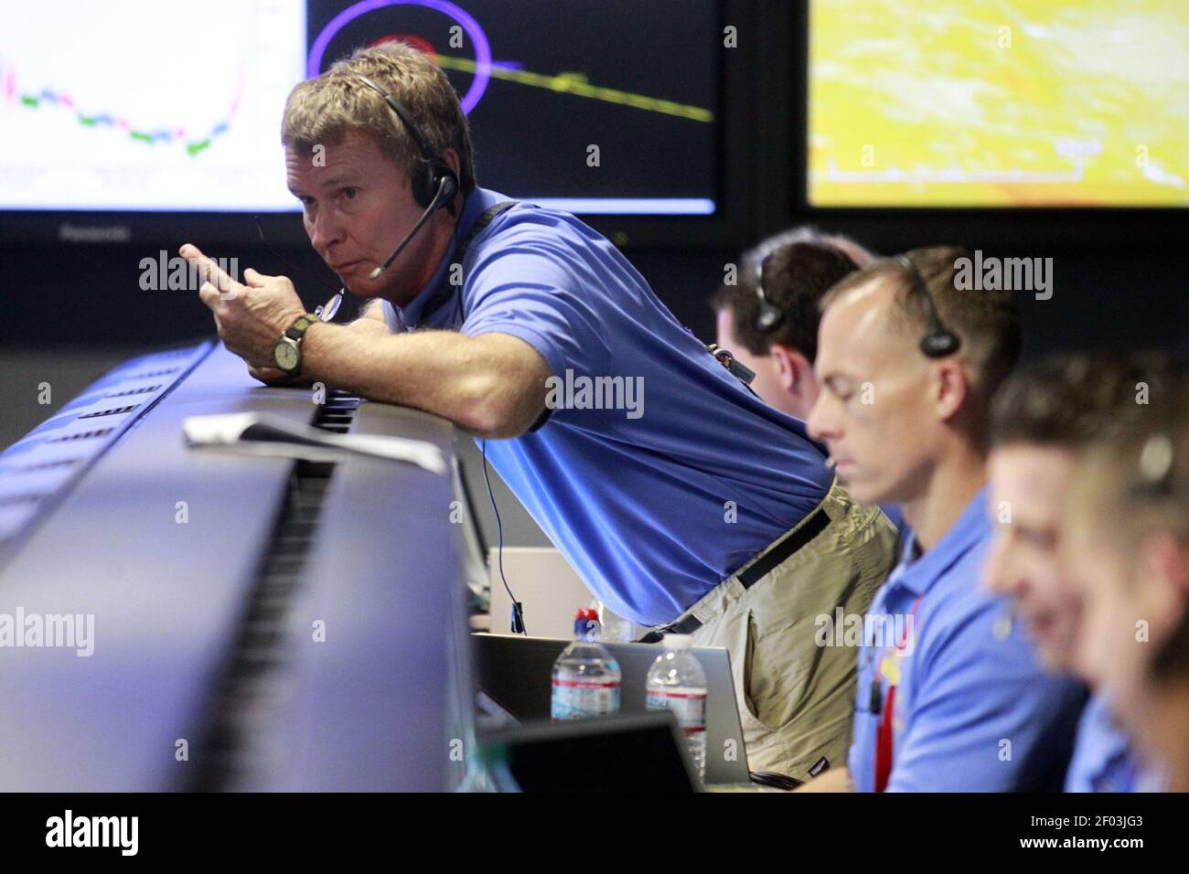 engineer Peter Ilott talks inside the Spaceflight Operations