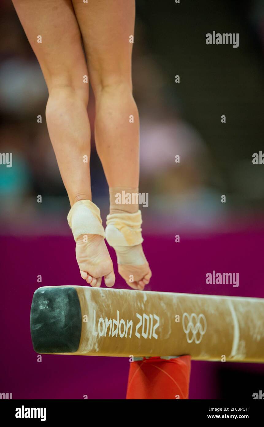 Marta Pihan Kulesza Of Poland Performed On The Balance Beam Apparatus During Women S Team Preliminaries Competition At North Greenwich Arena During The 12 Summer Olympic Games In London England Sunday July 29 12 Marta Pihan Kulesza Of Poland Performed On The Balance Beam Apparatus During Women S Team Preliminaries Competition At North Greenwich Arena During The 12 Summer Olympic Games In London England Sunday July 29 12