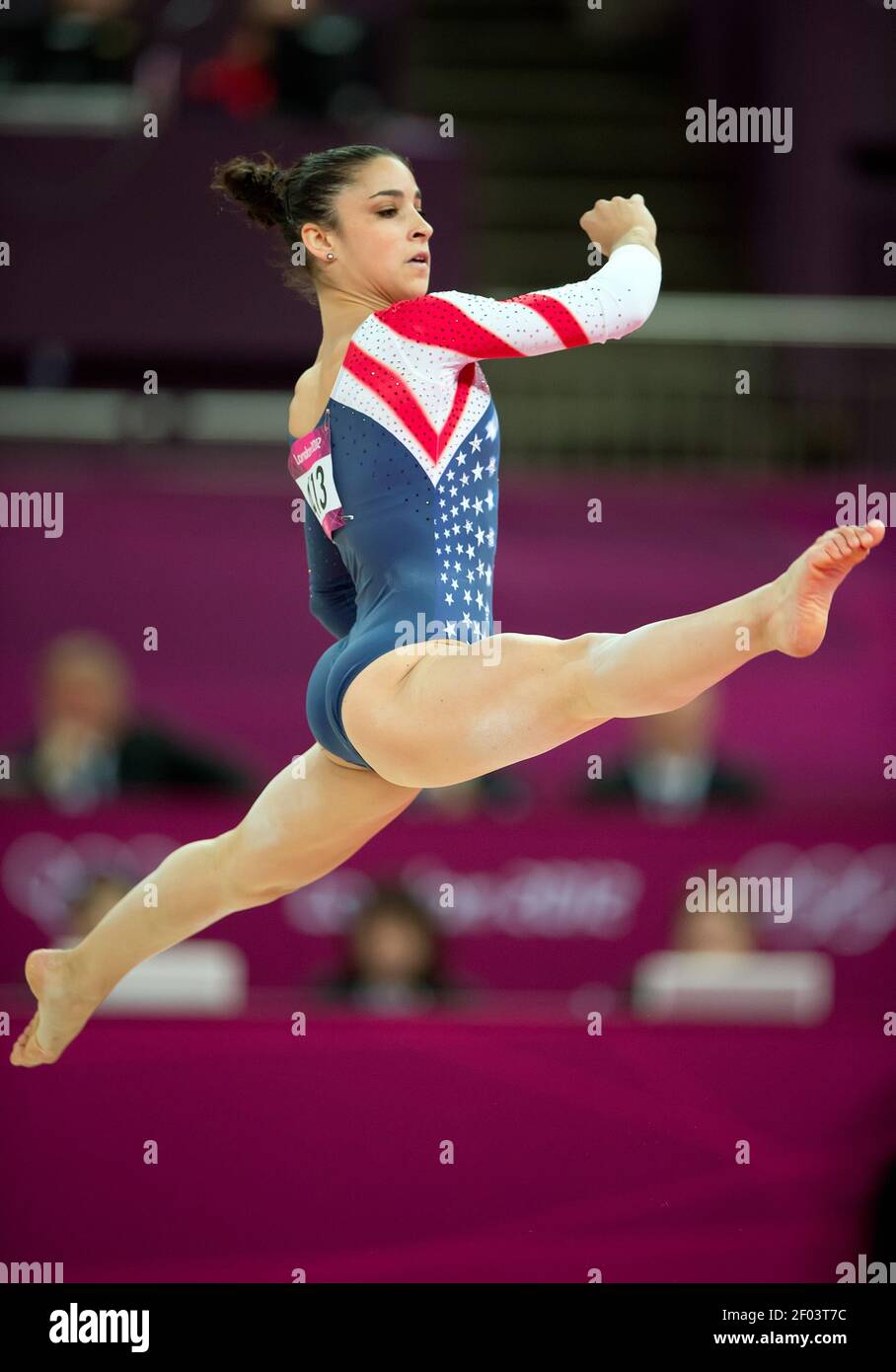 Alexandra Raisman of the United States won the gold medal for her ...