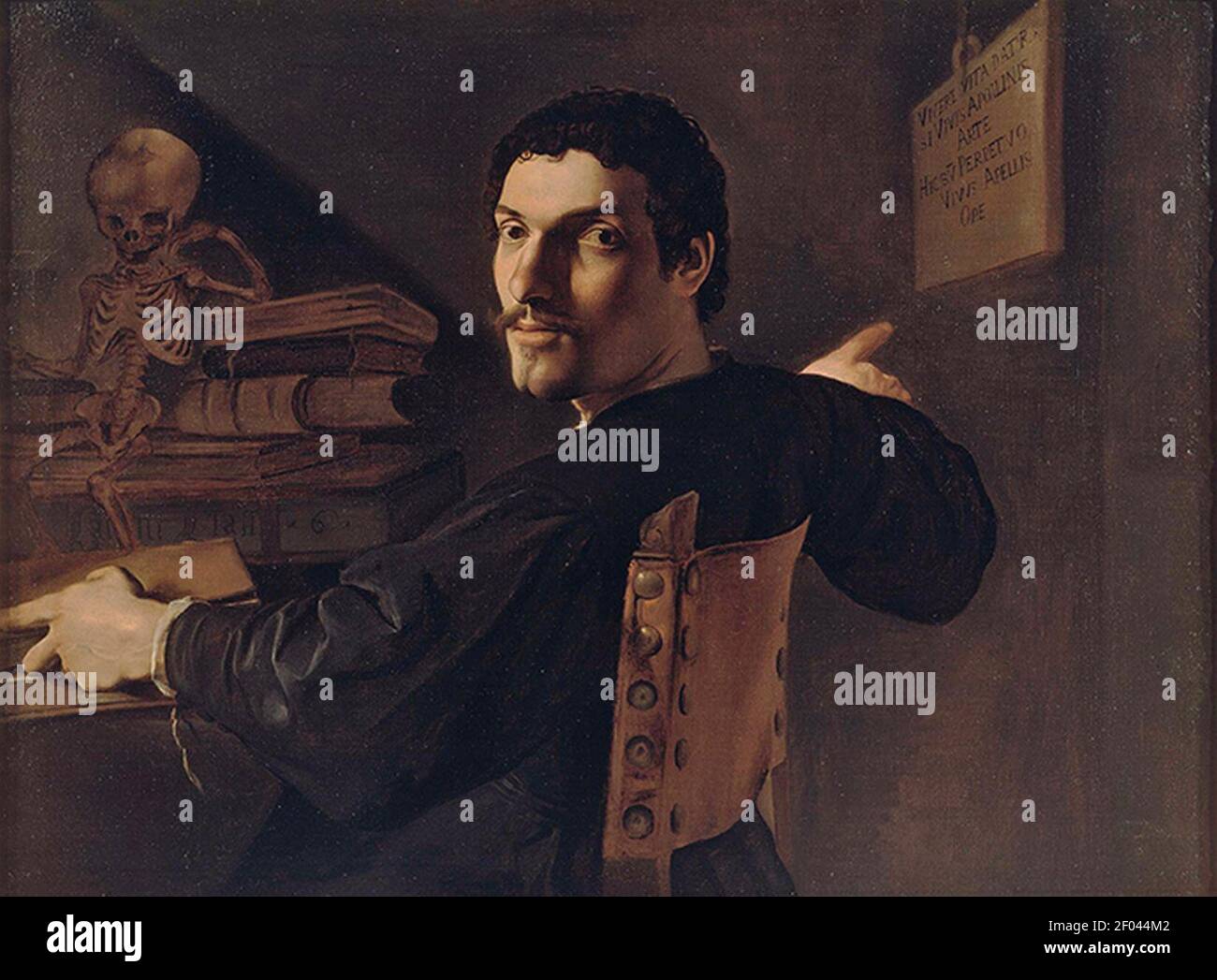 Pietro Paolini Portrait of a man Stock Photo Alamy