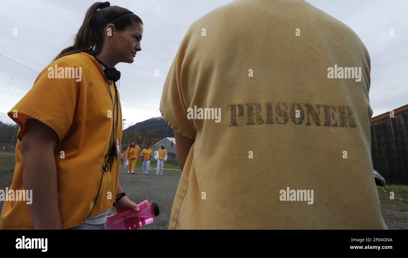 Hiland Mountain Correctional Center inmates Andraya Lafleur, left, and(02)