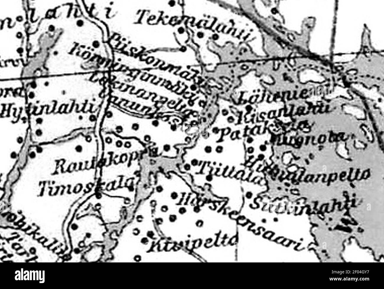 Piiskonmaki1923. Stock Photo