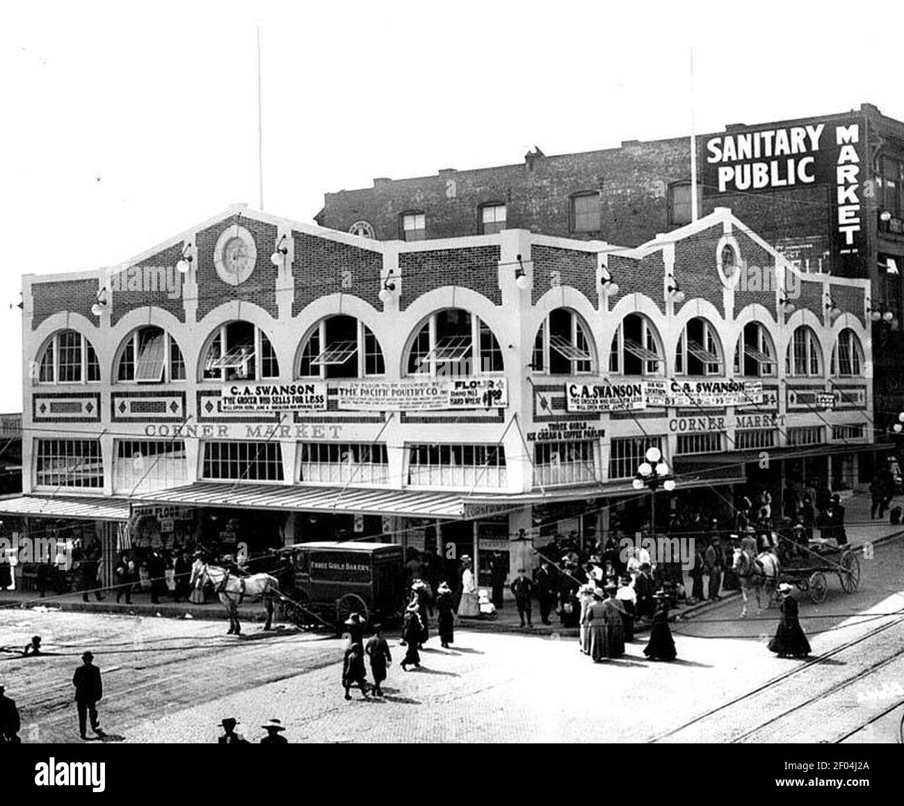 Pike Place Public Market, Seattle Stock Photo Alamy