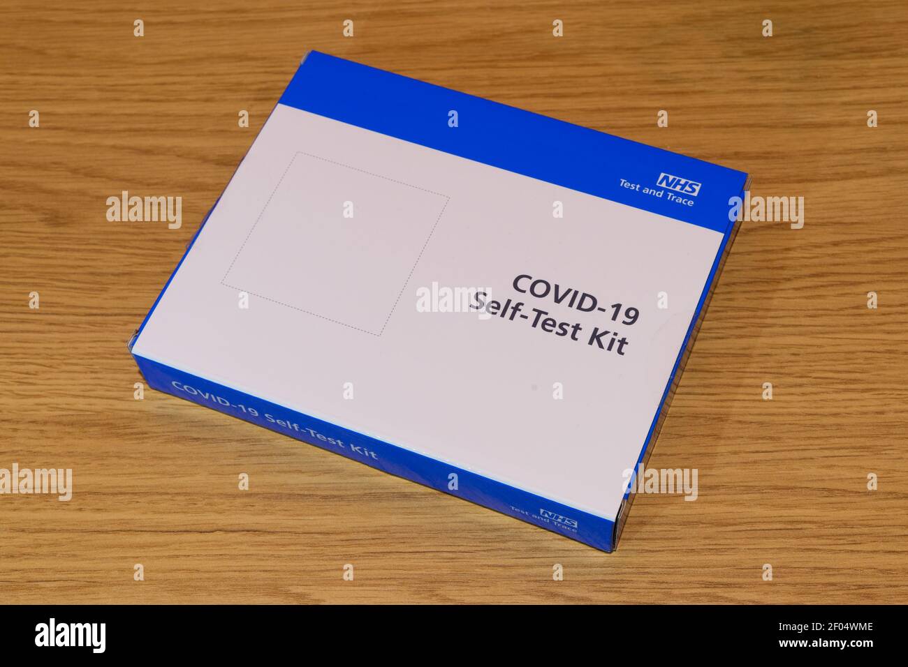 NHS Covid19 Home Test Kit by NHS Test and Trace Stock Photo Alamy
