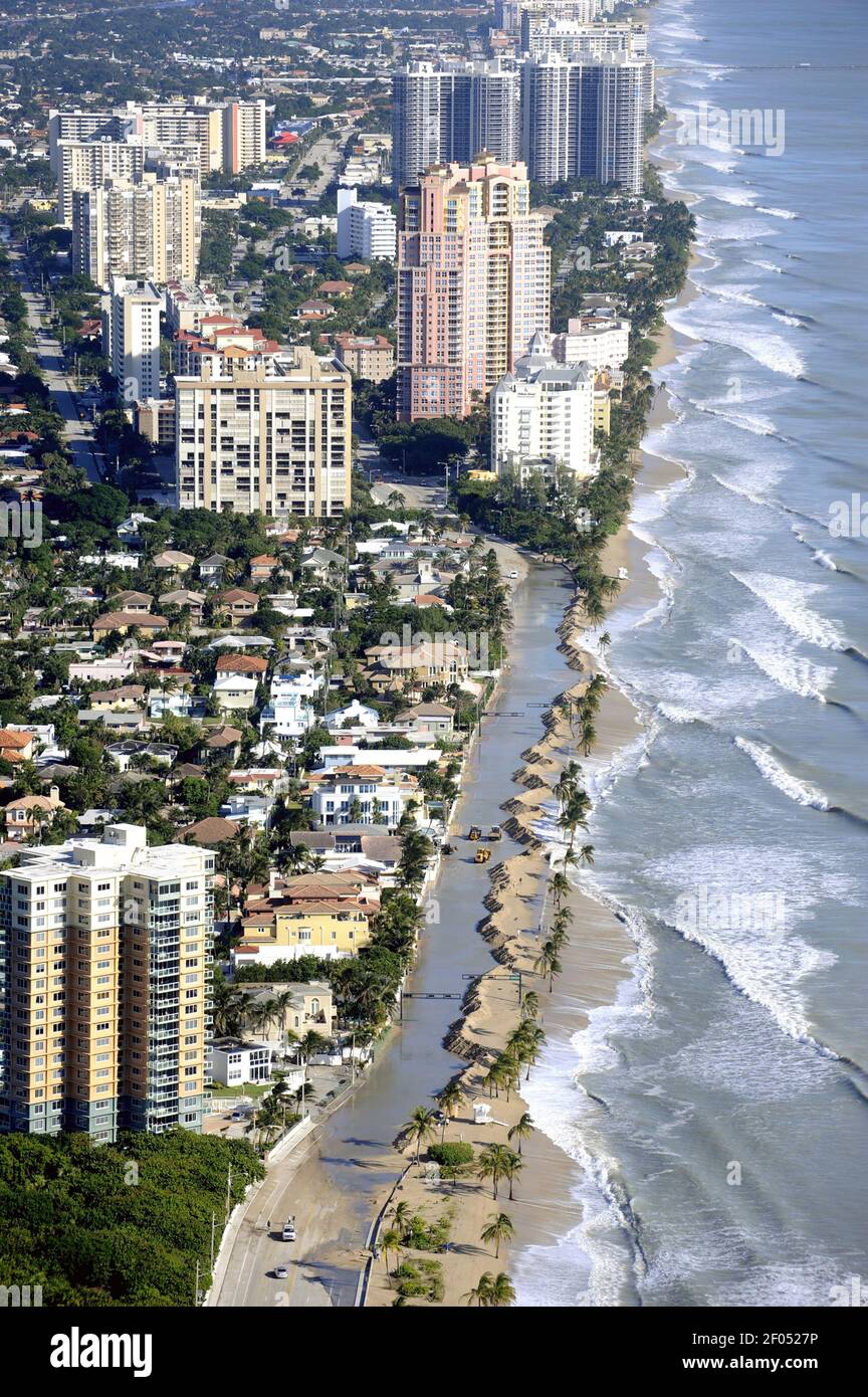 Hurricane Sandy storm surge related flooding remains along the coast in ...