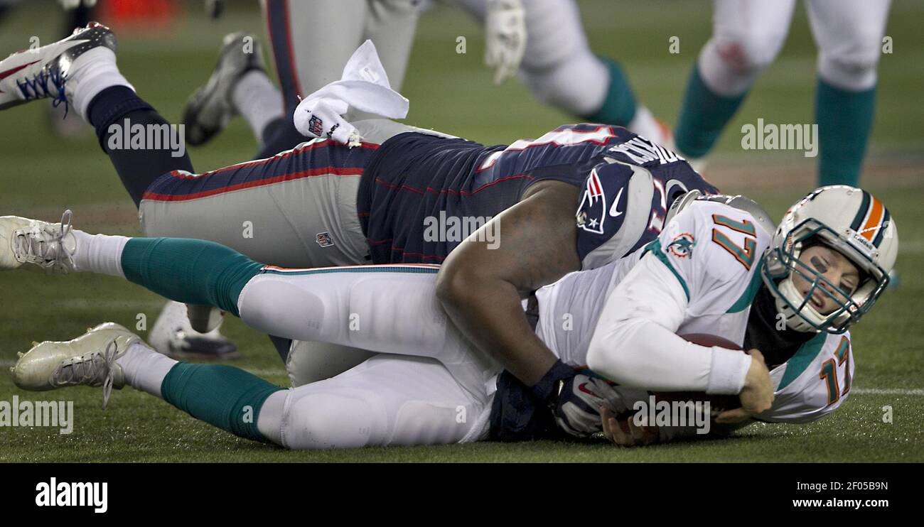 Miami Dolphins defensive tackle Brandon Pili (96) walks off the field after  a NFL football game at EverBank Stadium, Saturday, August 26, 2023 in  Jacksonville, Fla. (AP Photo/Alex Menendez Stock Photo - Alamy