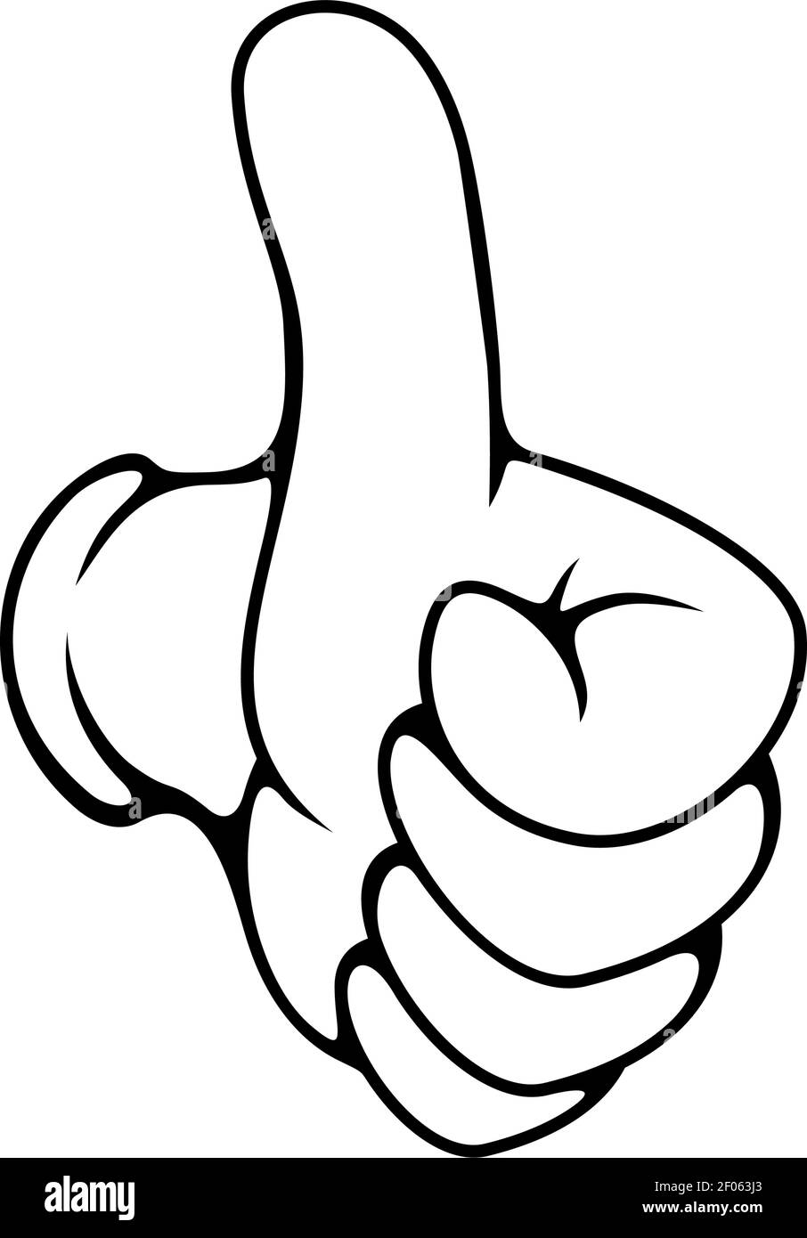 Hand gesture thumb up ok sign Stock Vector Image & Art Alamy