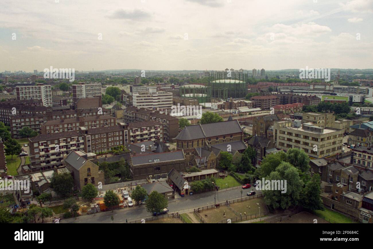 Oval cricket ground, Vauxhall,Lambeth, London, England, 1999 Stock