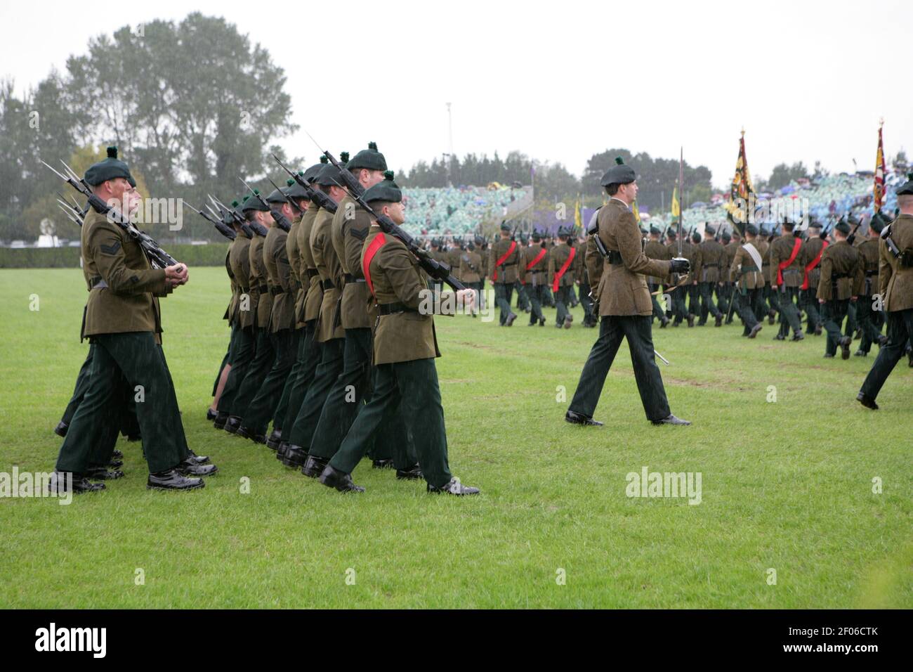The final parade and decommissioning of the Royal Irish regiments of ...