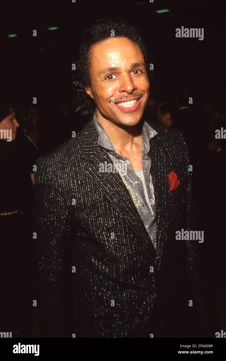 Leon Isaac Kennedy attends the 14th Annual American Music Awards on January  26, 1987 at Shrine Auditorium in Los Angeles, California Credit: Ralph  Dominguez/MediaPunch Stock Photo - Alamy