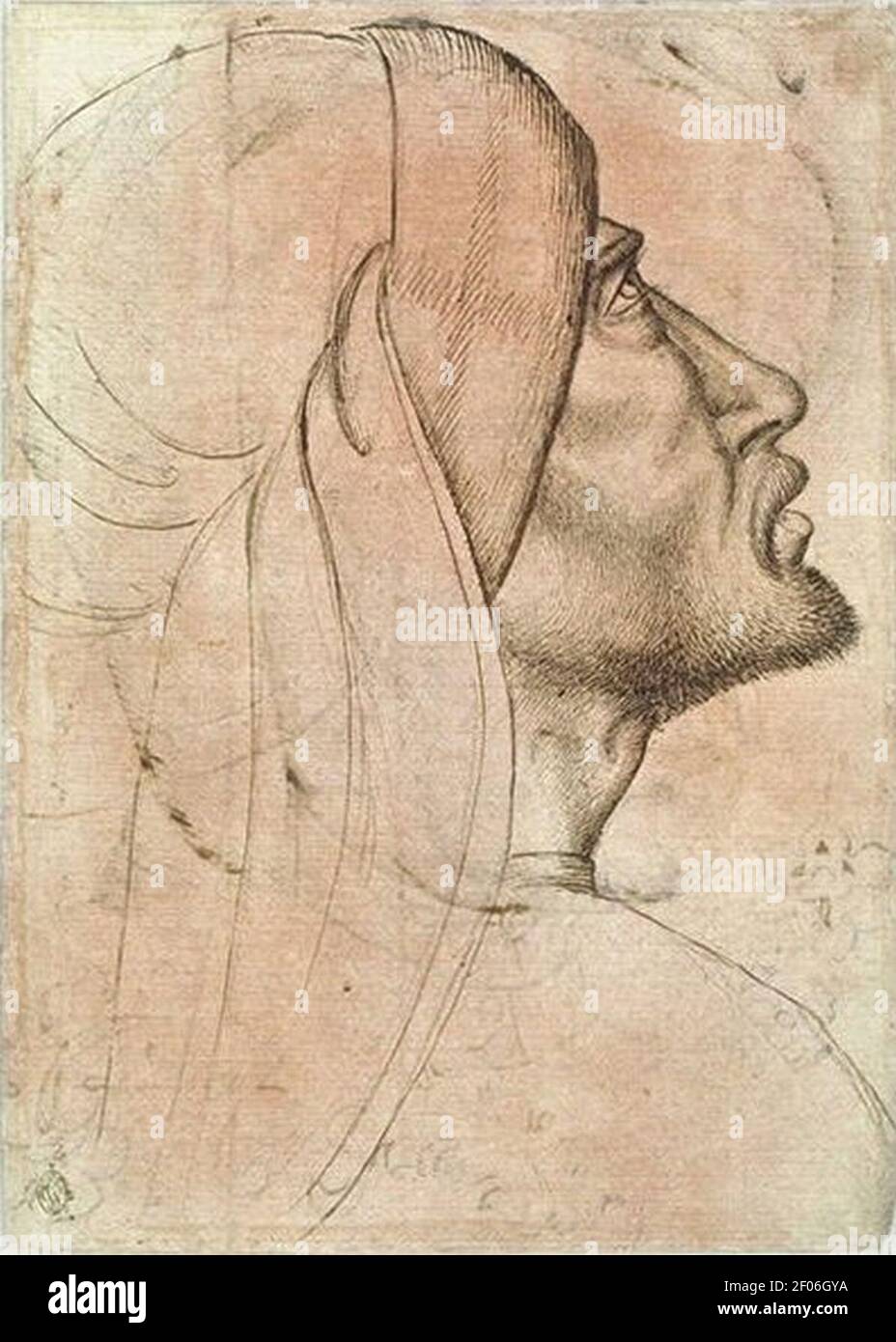 Pisanello - Codex Vallardi 2609 v. Stock Photo