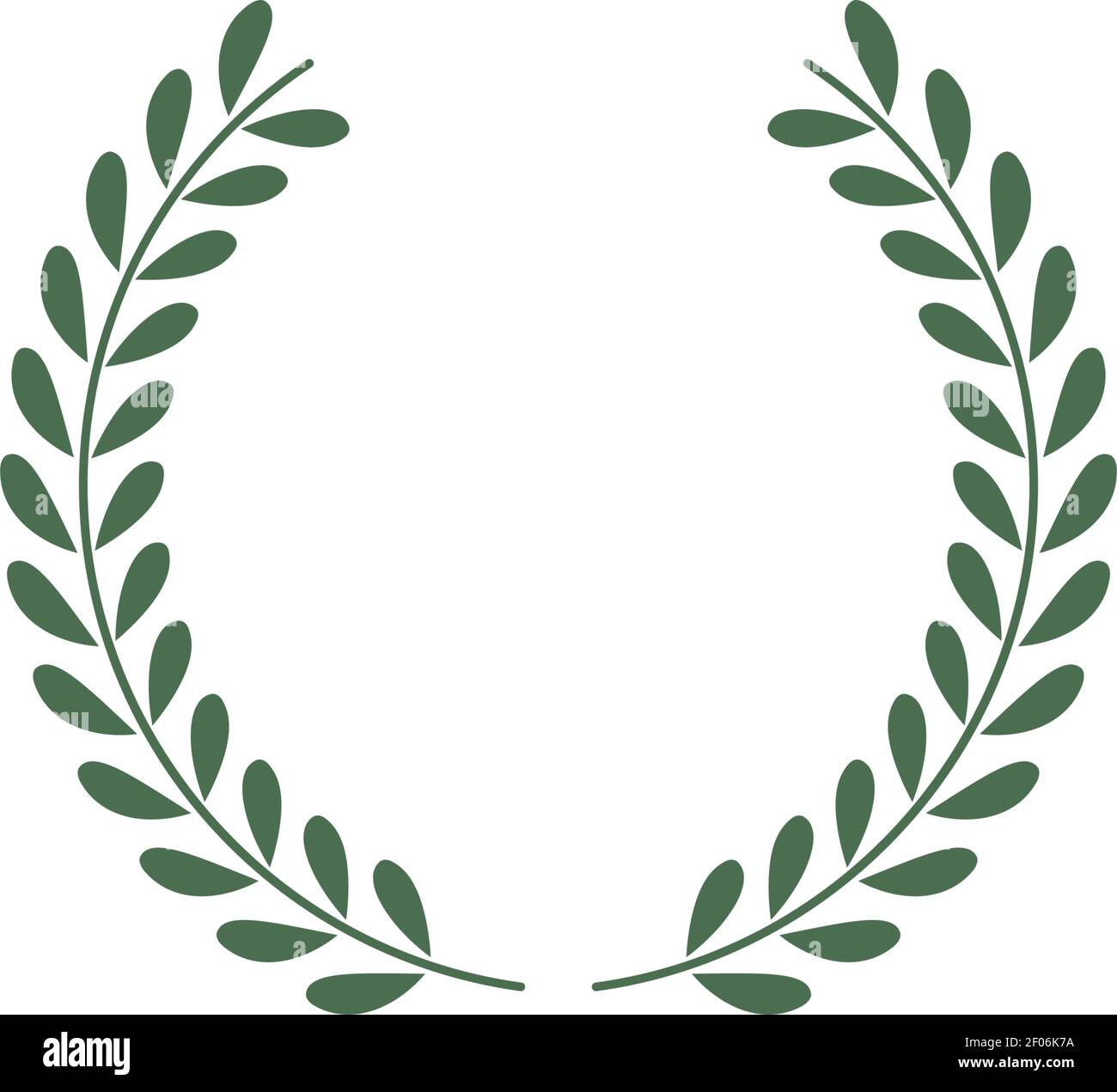 laurel wreath vector illustration design Stock Vector Image & Art - Alamy