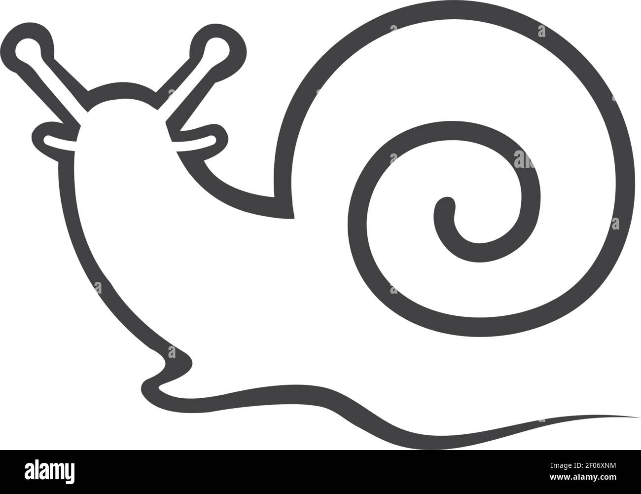 snail vector illustration design template Stock Vector Image & Art Alamy