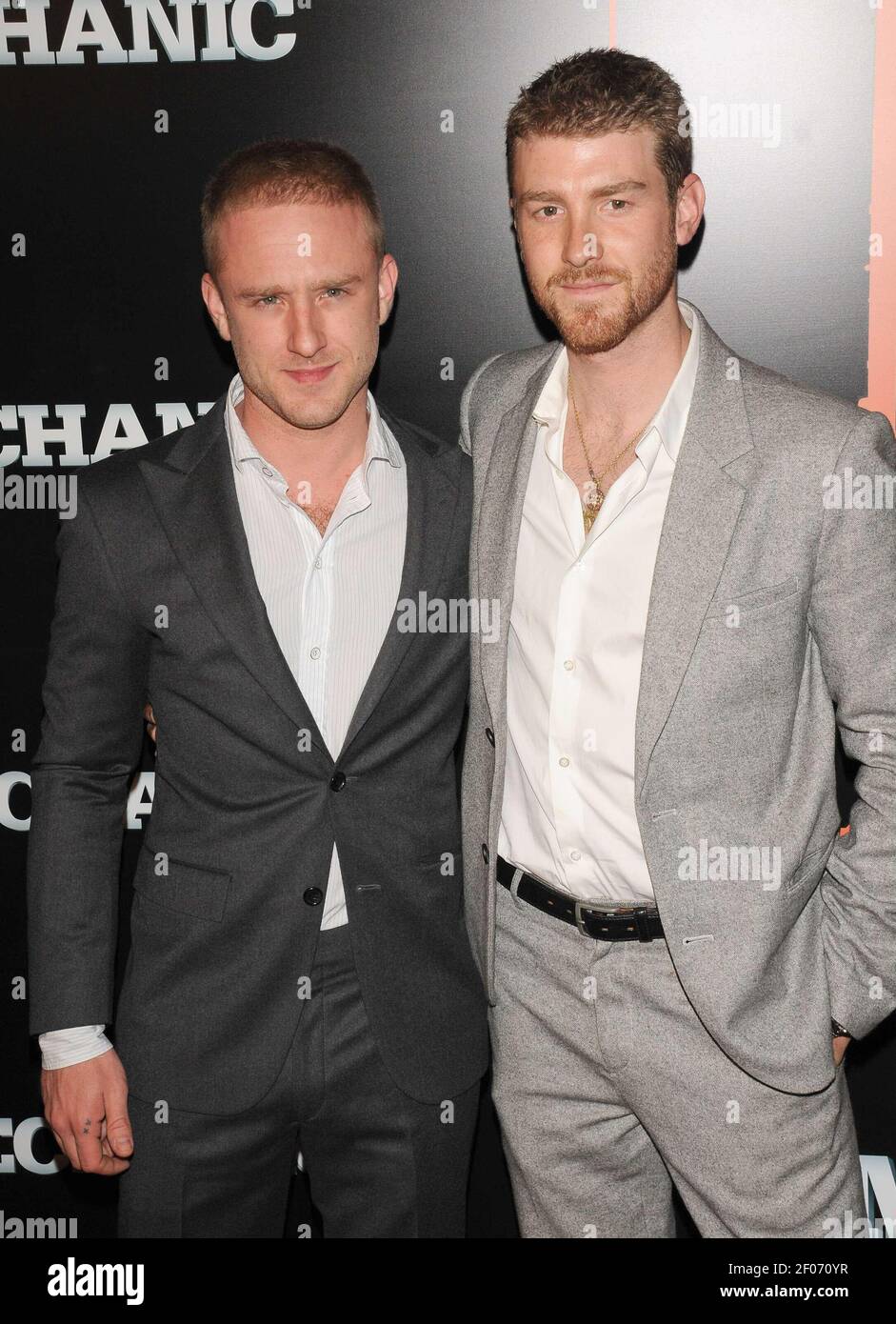Ben Foster, brother Jon Foster - The Mechanic Premiere at the Arclight  Theatre In Los Angeles.Ben Foster, brother Jon Foster 22 ------------- Red  Carpet Event, Vertical, USA, Film Industry, Celebrities, Photography,  Bestof,