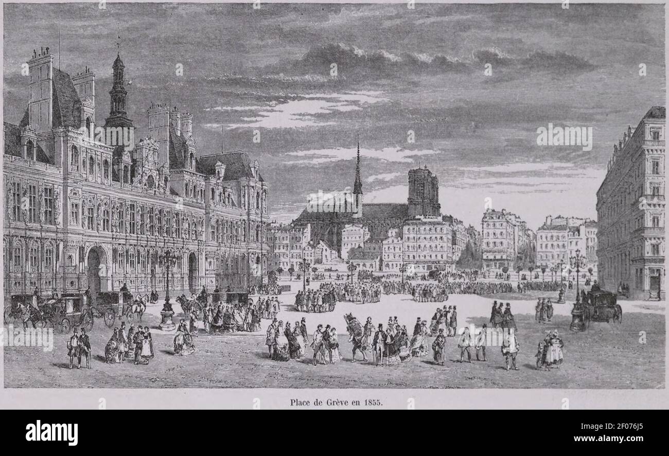 Place De Greve High Resolution Stock Photography And Images Alamy