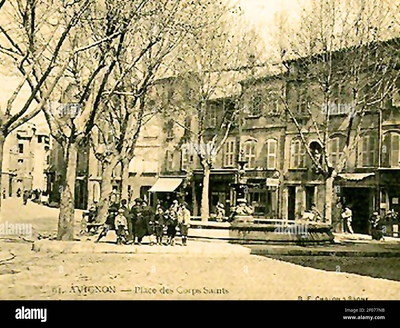 Place des Corps Saints Avignon Stock Photo Alamy Place des Corps Saints Avignon Stock Photo Alamy
