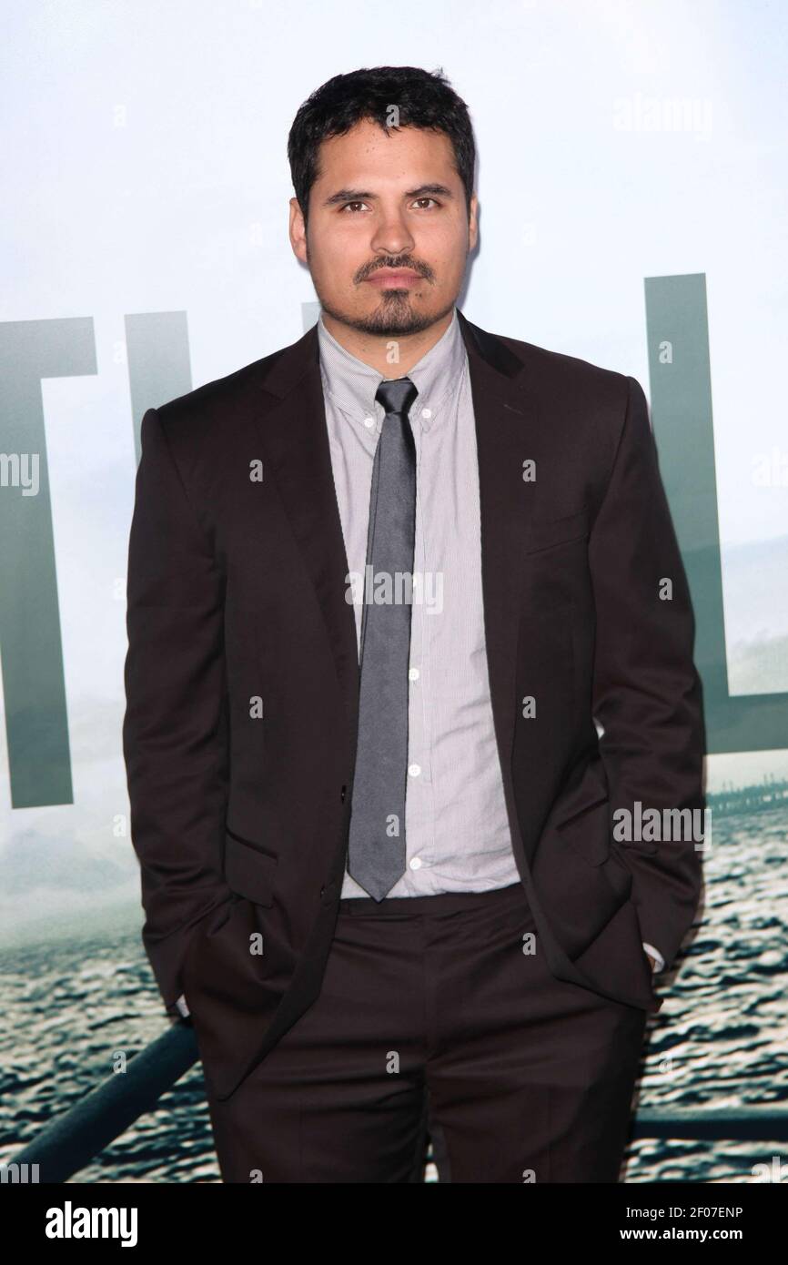 08 March 2011 - Westwood, California - Michael Pena arrives to the premiere of 'Battle: Los Angeles in Westwood, California. Photo Credit: Krista Kennell/Sipa Press//battlelosangleskk.052/1103090732 Stock Photo