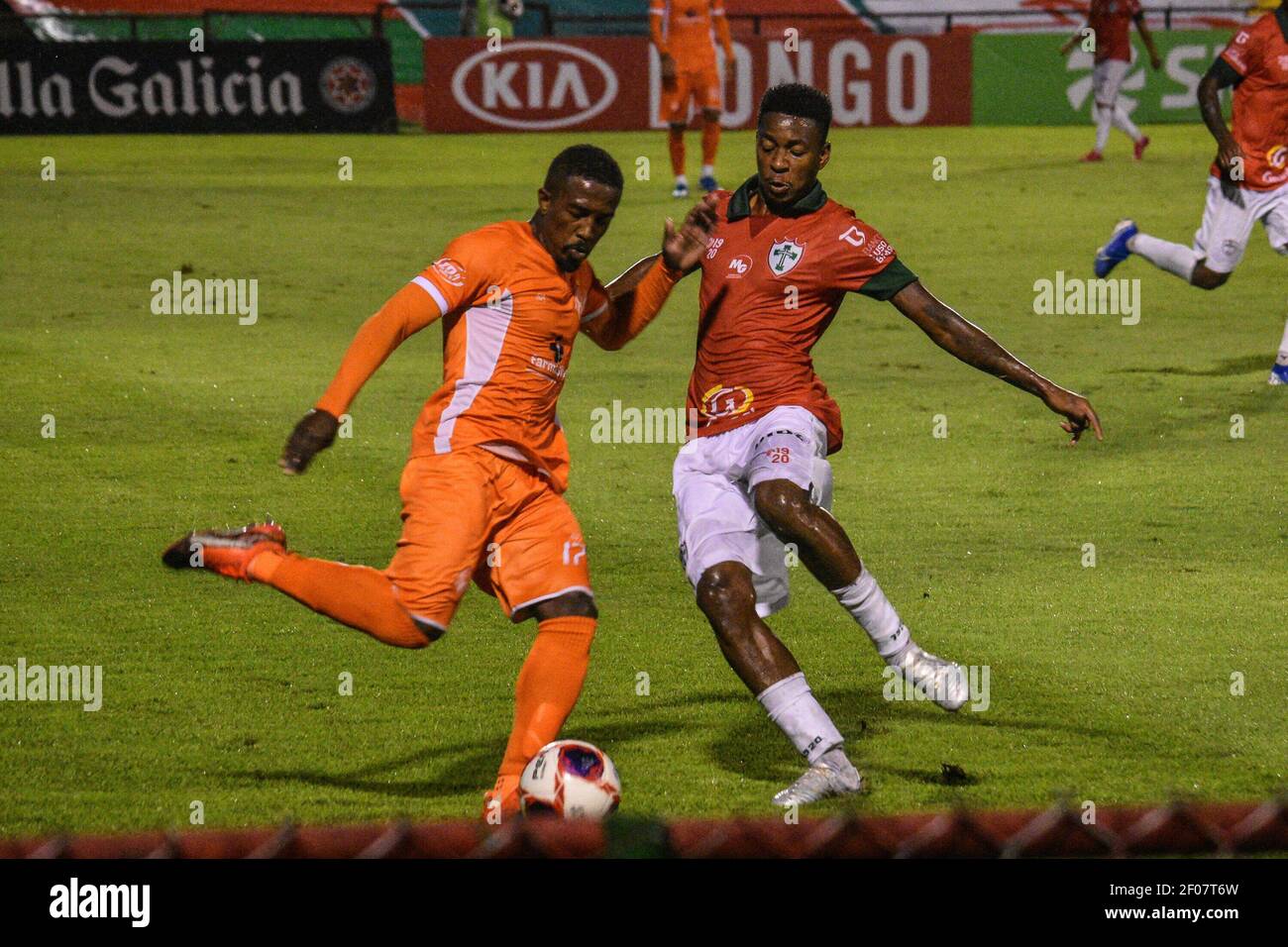 Sao Paulo, Sao Paulo, Brasil. 6th Mar, 2021. Sao Paulo (SP), 06/03/2021  Ã¢â‚¬" FUTEBOL/CAMPEONATO PAULISA/SERIE A2/PORTUGUESA/ATIBAIA - Partida  valida pela segunda rodada do Campeonato Paulista Serie A2, disputada no  Estadio do Caninde,