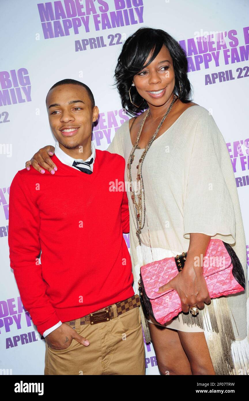 Bow Wow and his Mother. Madea's Big Happy Family premiere held at the ArcLight Cinemas Cinerama