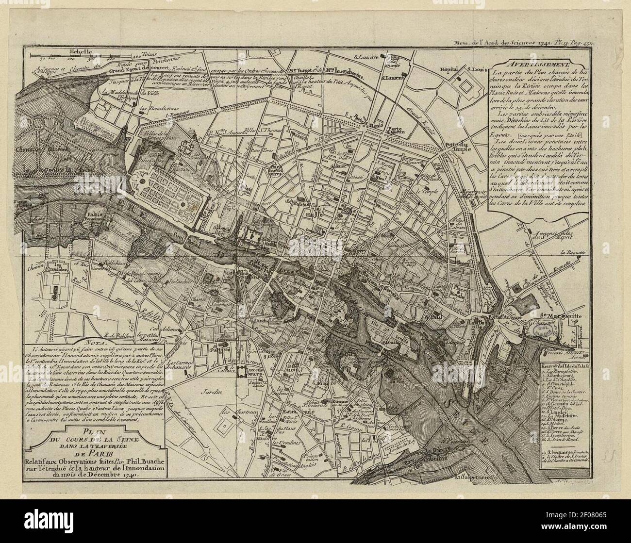 Carte Ancienne Du Cours De La Seine De Montereau à Paris - Édition 1924 - En Très Bon état