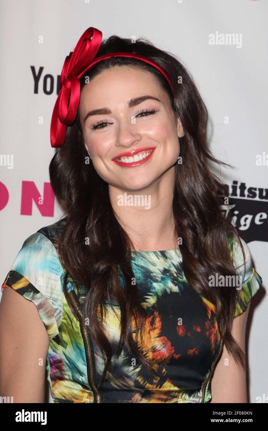 04 May 2011 - Hollywood, CA - Crystal Reed arrives at the Nylon May ...
