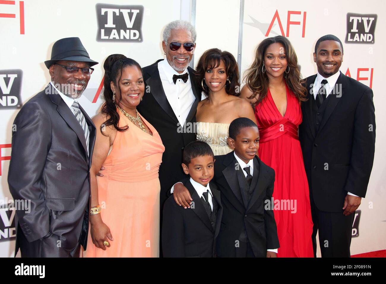 09 June 2011 - Culver City, CA - Samuel L Jackson and family arrive to the  ''TV Land Presents: The AFI Life Achievement Awards Honoring Morgan  Freeman' at Sony Studios in Culver