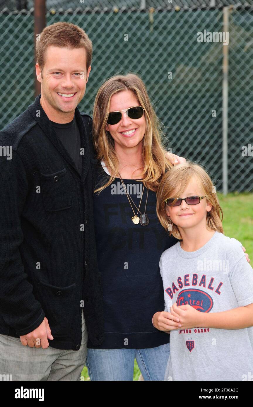 Lisa Fiori, Brad Rowe and kid. 12 June 2011, Los Angeles, CA. The 22nd Annual Elizabeth Glaser