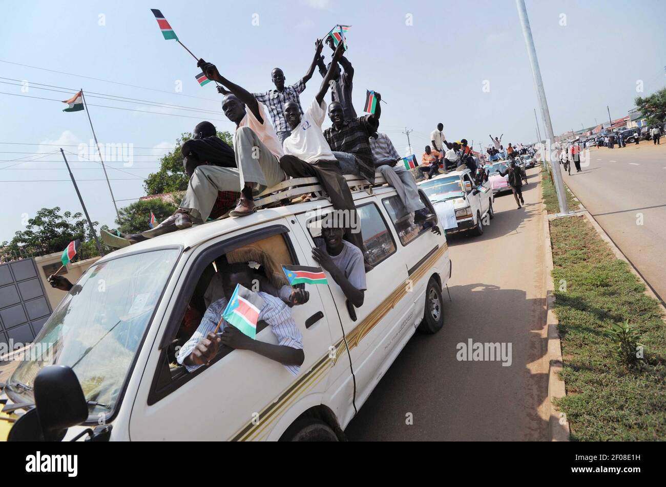 5 July 2011 - Juba, Southern Sudan - Members of the Sudan Peoples ...