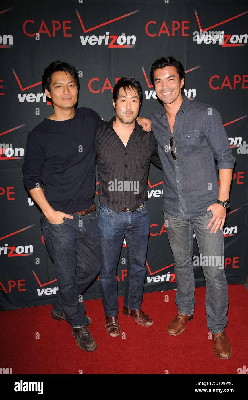Archie Kao, Kenneth Choi and Ian Anthony Dale. 19 August 2011, Hollywood,  CA. Coalition Of Asian Pacifics In Entertainment's Celebrity Poker  Tournament held at the W Hollywood. Photo Credit: Giulio Marcocchi/Sipa  Press./CAPEcelebsPoker