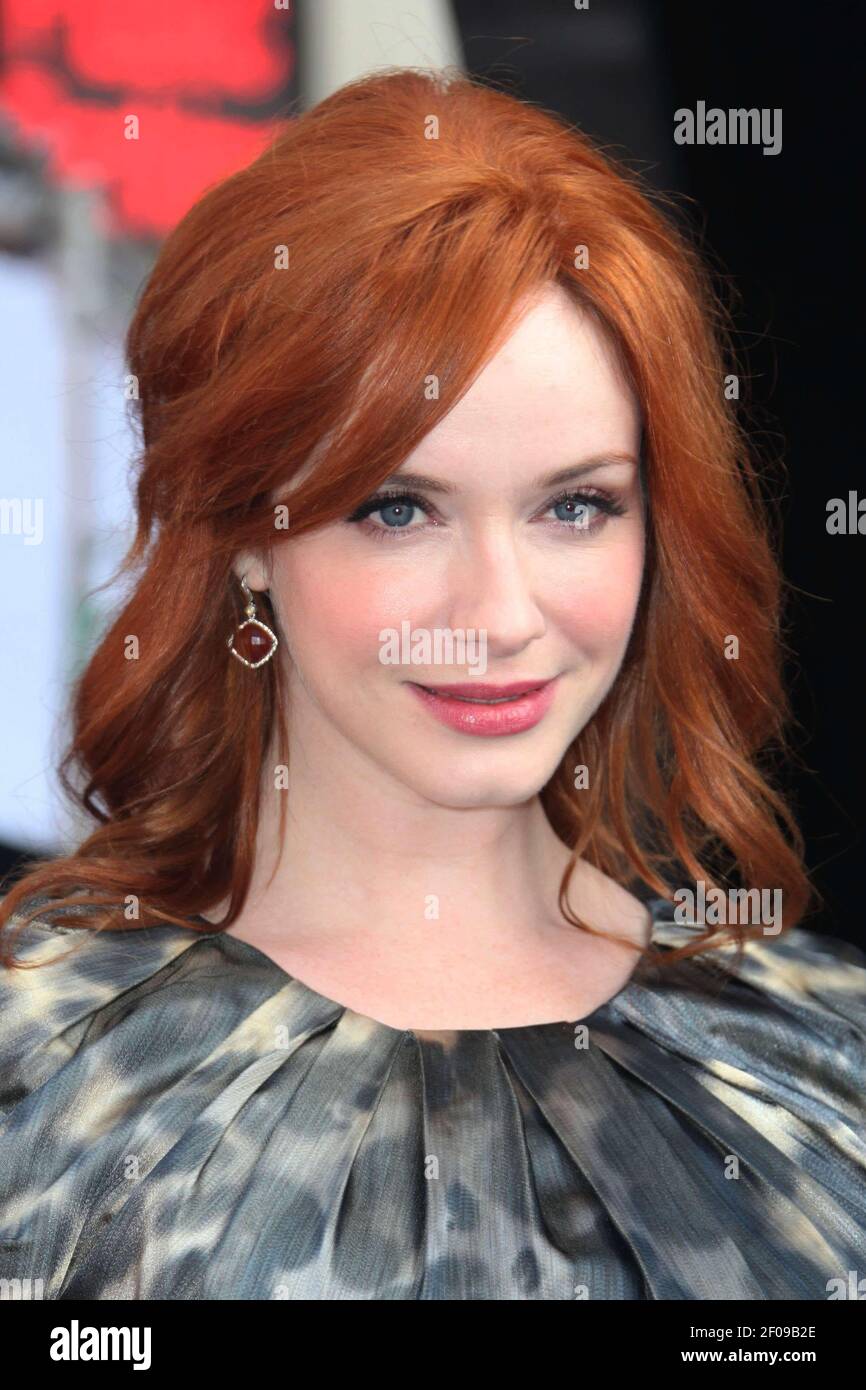 25 Sept 2011 Hollywood, CA Christina Hendricks arrives to the world
