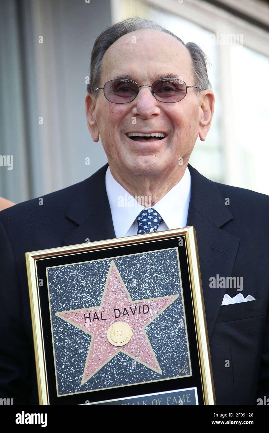 13 October 2011 - Hollywood, CA - Hal David is honored with a star on