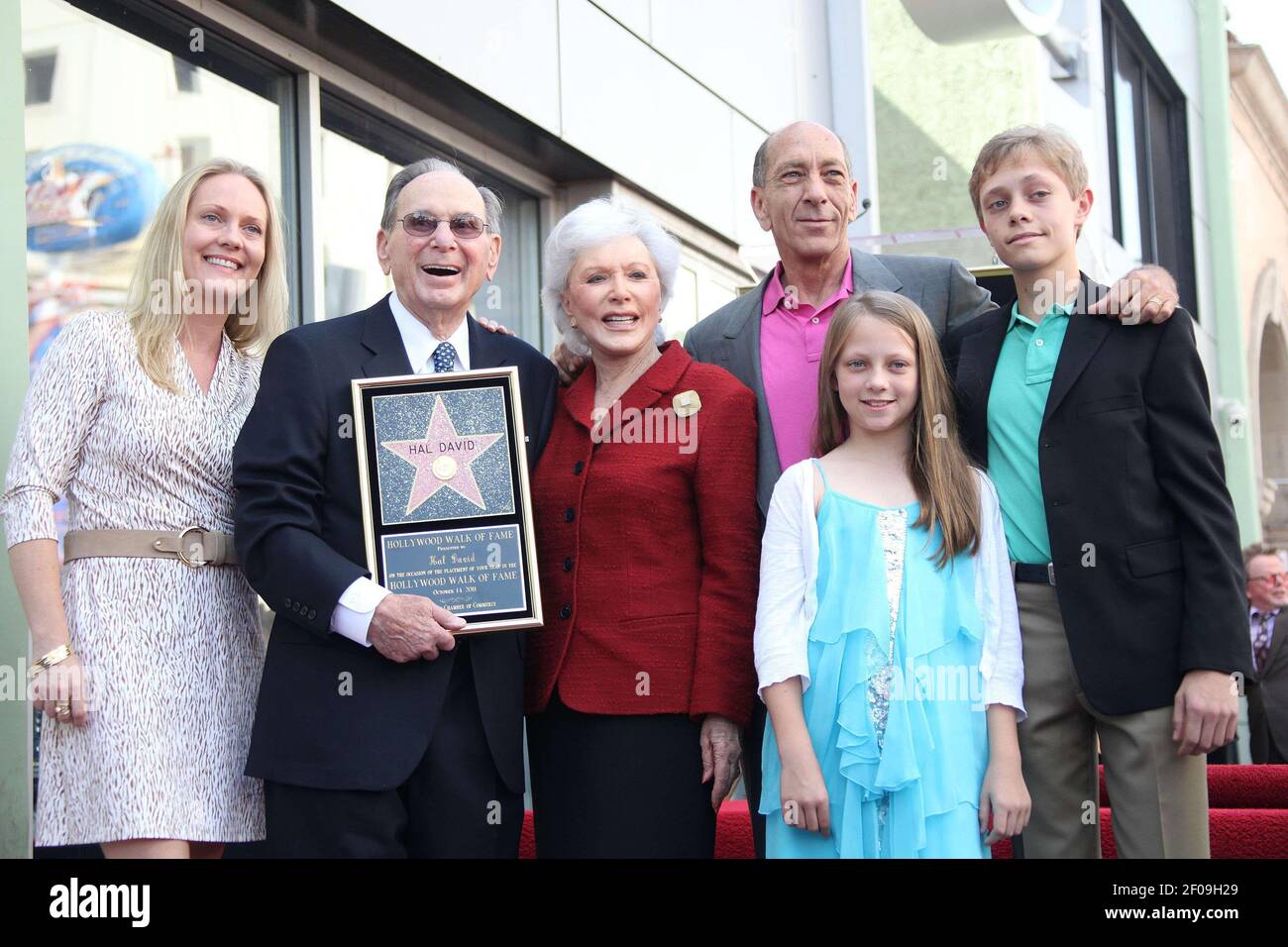 13 October 2011 - Hollywood, CA - Hal David is honored with a star on