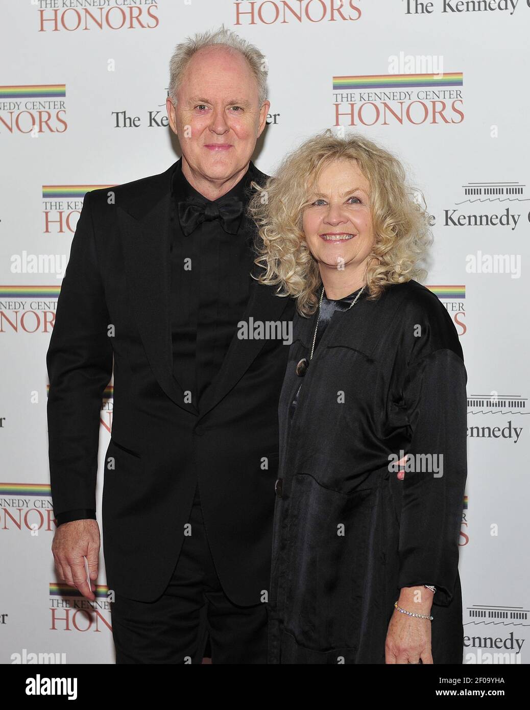 John lithgow with his wife mary yeager hires stock photography and