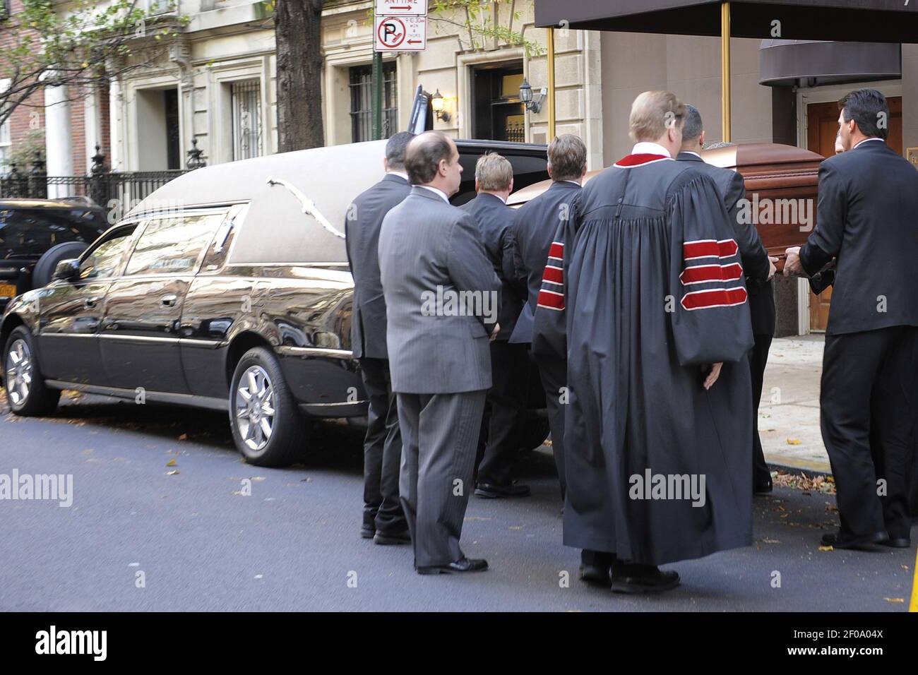 08 December 2011 New York The casket of Andrew Ali Aga Khan