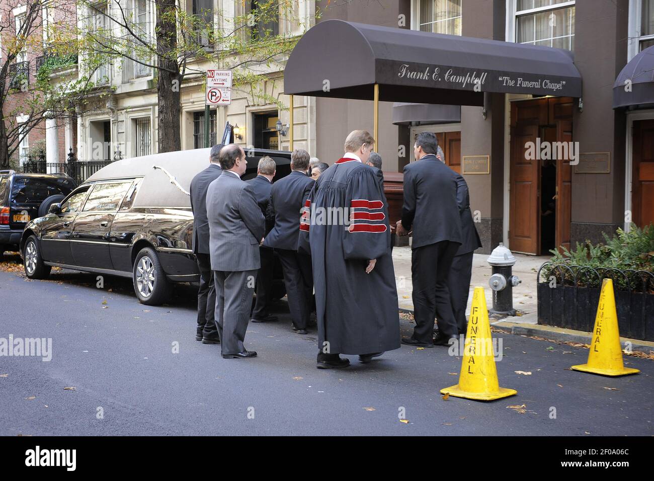 08 December 2011 New York The casket of Andrew Ali Aga Khan