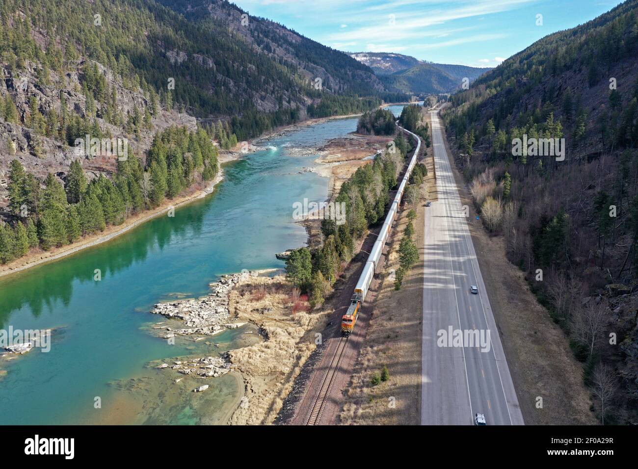 Bnsf railroad hi-res stock photography and images - Alamy