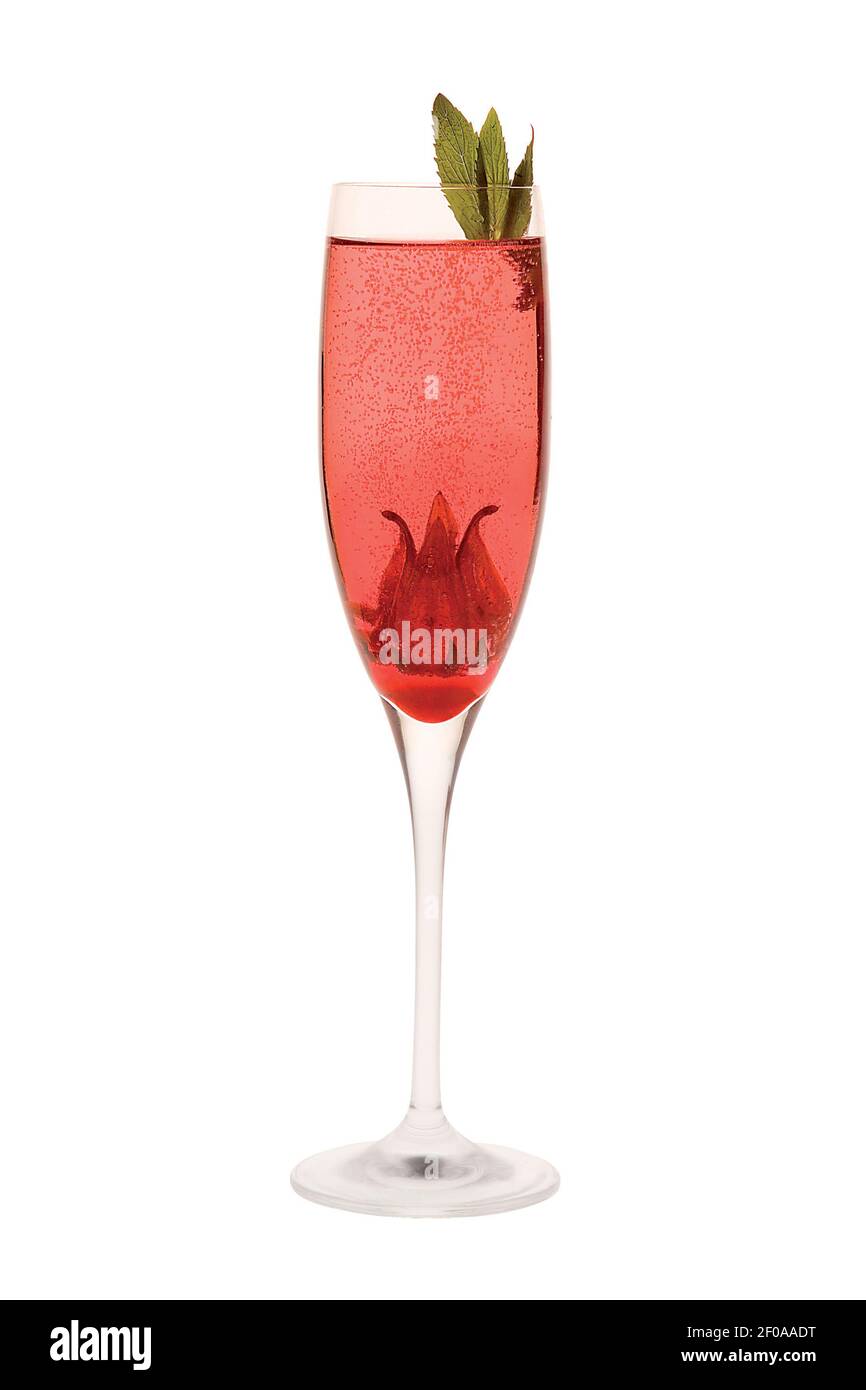 The Wild Royale features mint, champagne and syrup from the Wild ...