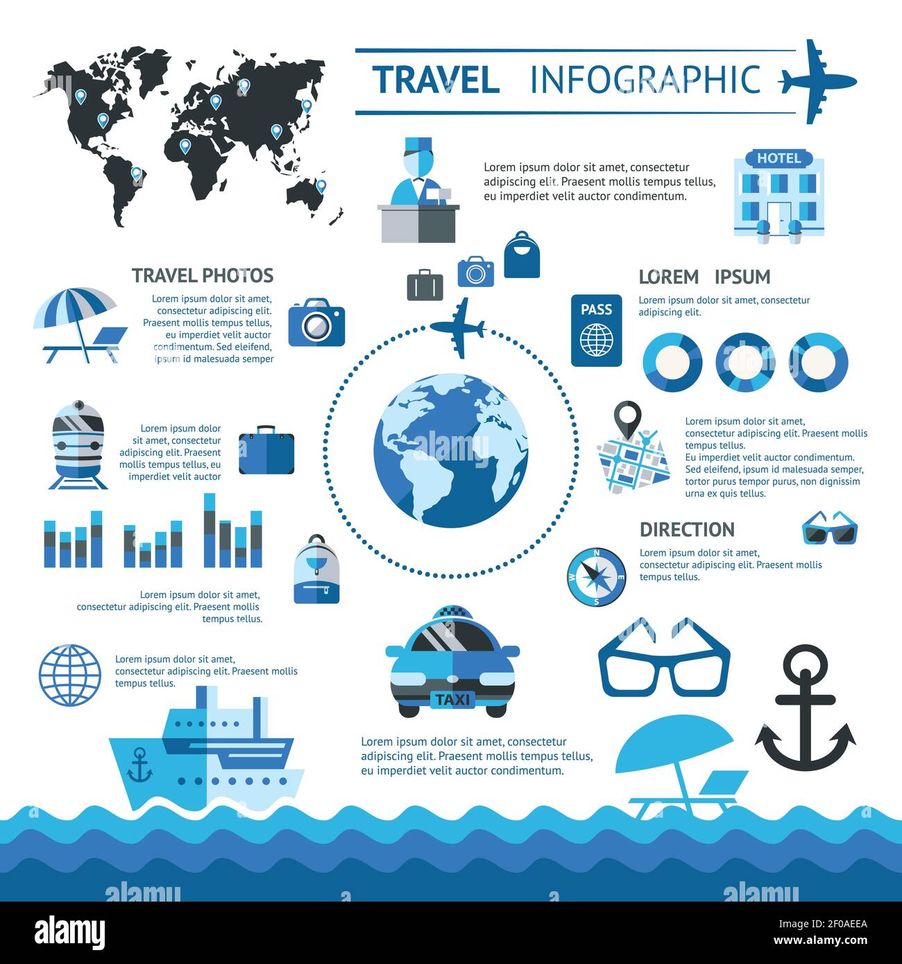 travel-infographics-set-with-charts-and-types-of-tourism-places-of